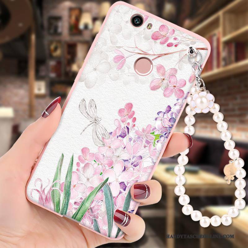 Hülle Huawei Nova Schutz Handyhüllen Anti-sturz, Case Huawei Nova Gemalt Hängende Verzierungen