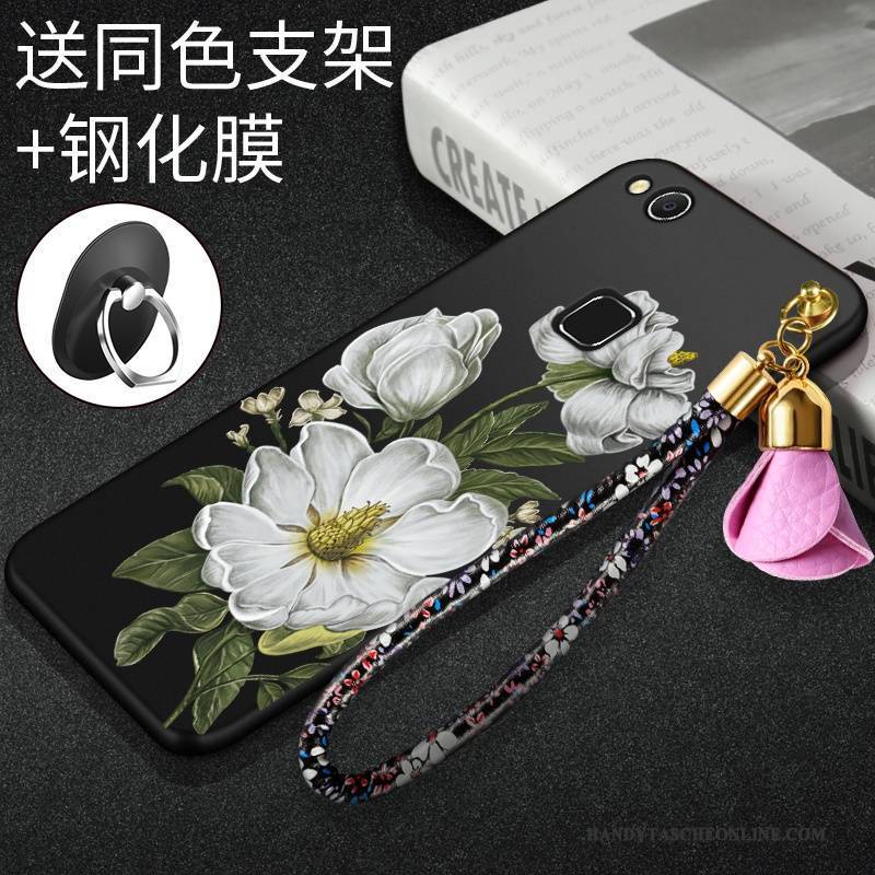 Hülle Huawei Nova Schutz Nubuck Handyhüllen, Case Huawei Nova Rot Jugend