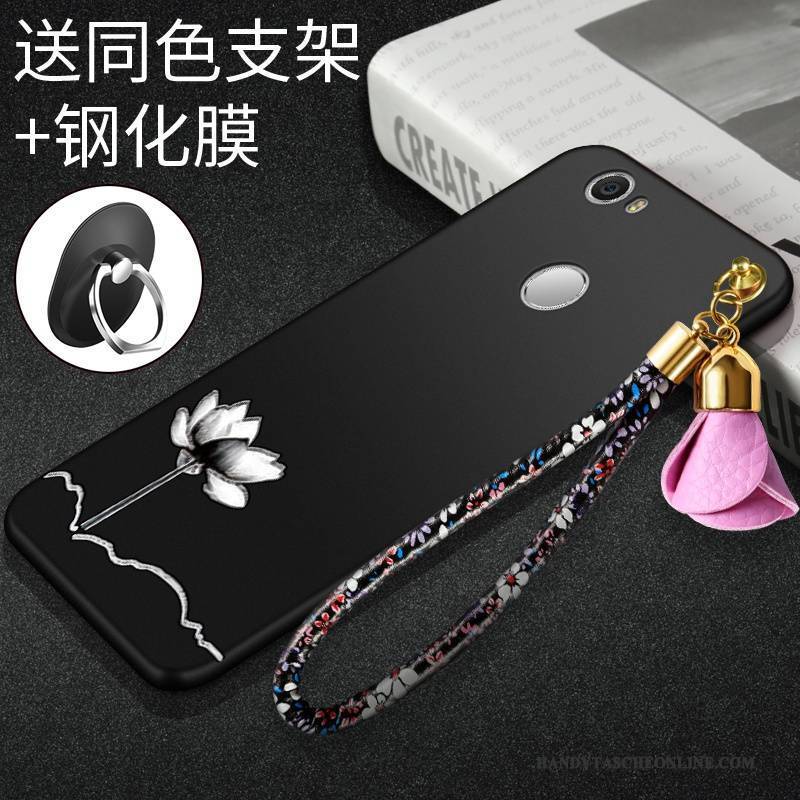 Hülle Huawei Nova Schutz Nubuck Handyhüllen, Case Huawei Nova Rot Jugend