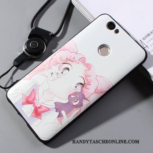 Hülle Huawei Nova Taschen Handyhüllen Hängende Verzierungen, Case Huawei Nova Silikon Rosa Kunst