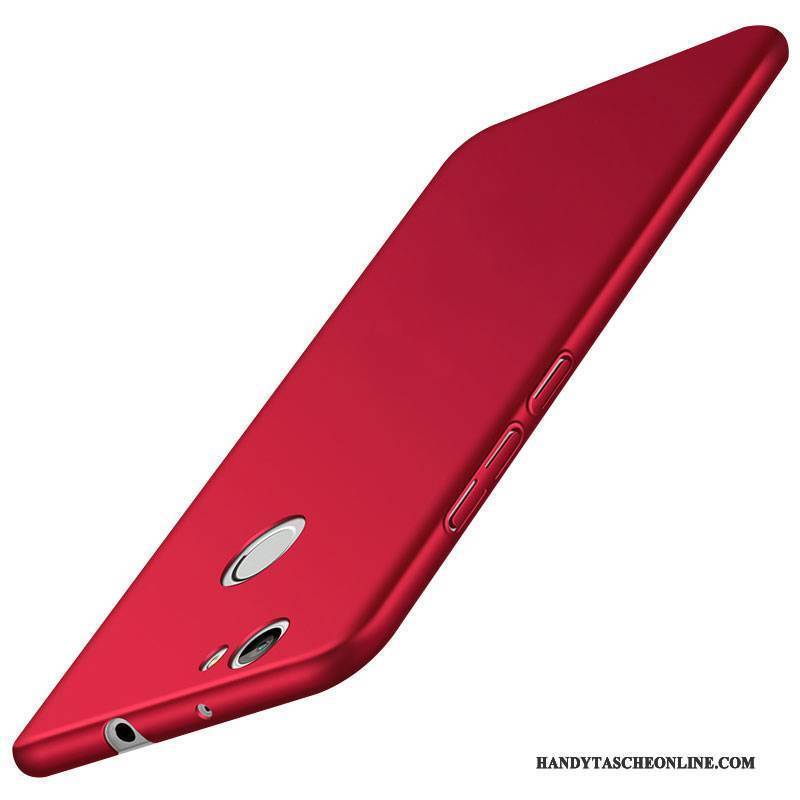 Hülle Huawei Nova Taschen Leicht Anti-sturz, Case Huawei Nova Schutz Nubuck Rot