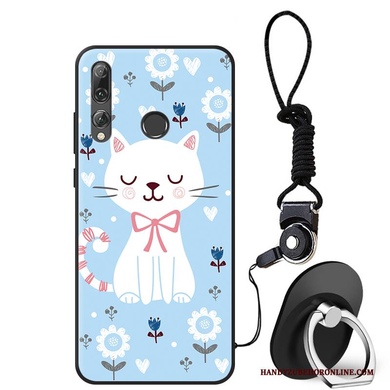 Hülle Huawei P Smart+ 2019 Karikatur Katzen Anti-sturz, Case Huawei P Smart+ 2019 Silikon Nette Handyhüllen