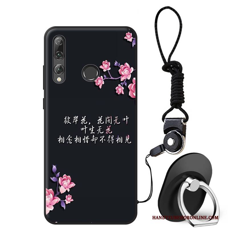 Hülle Huawei P Smart+ 2019 Karikatur Katzen Anti-sturz, Case Huawei P Smart+ 2019 Silikon Nette Handyhüllen