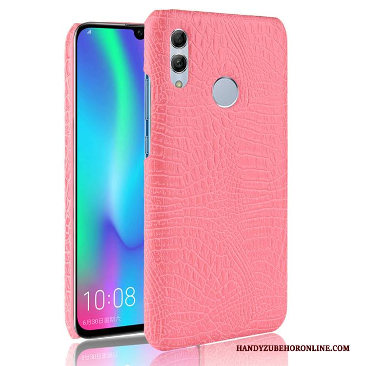 Hülle Huawei P Smart 2019 Kreativ Business Grün, Case Huawei P Smart 2019 Krokodilmuster Anti-sturz