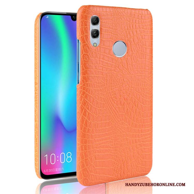 Hülle Huawei P Smart 2019 Kreativ Business Grün, Case Huawei P Smart 2019 Krokodilmuster Anti-sturz