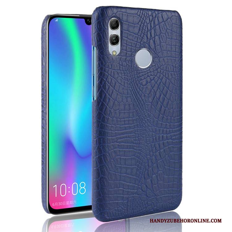 Hülle Huawei P Smart 2019 Kreativ Business Grün, Case Huawei P Smart 2019 Krokodilmuster Anti-sturz