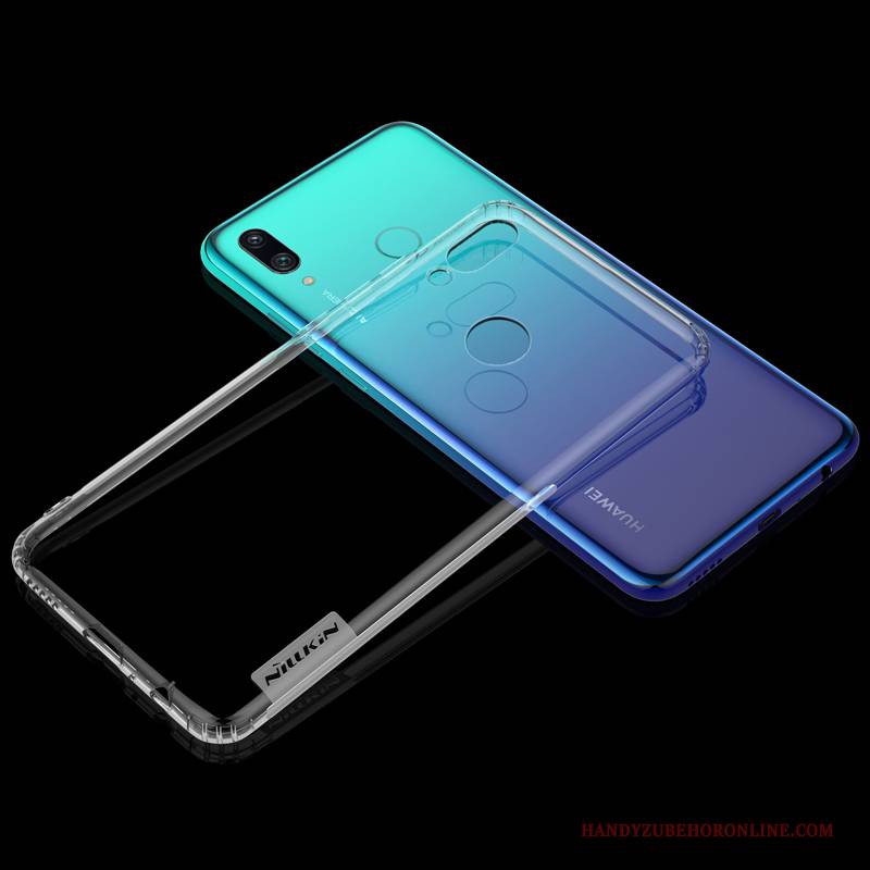 Hülle Huawei P Smart 2019 Silikon Temperieren Membran, Case Huawei P Smart 2019 Weiche Rutschfest Anti-sturz