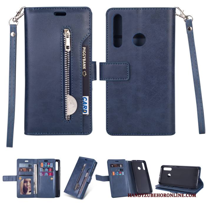 Hülle Huawei P Smart+ 2019 Taschen Handyhüllen Anti-sturz, Case Huawei P Smart+ 2019 Schutz Grün