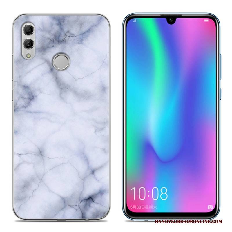 Hülle Huawei P Smart 2019 Weiche Handyhüllen Lila, Case Huawei P Smart 2019 Jugend