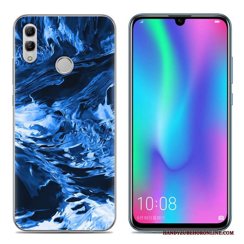 Hülle Huawei P Smart 2019 Weiche Handyhüllen Lila, Case Huawei P Smart 2019 Jugend