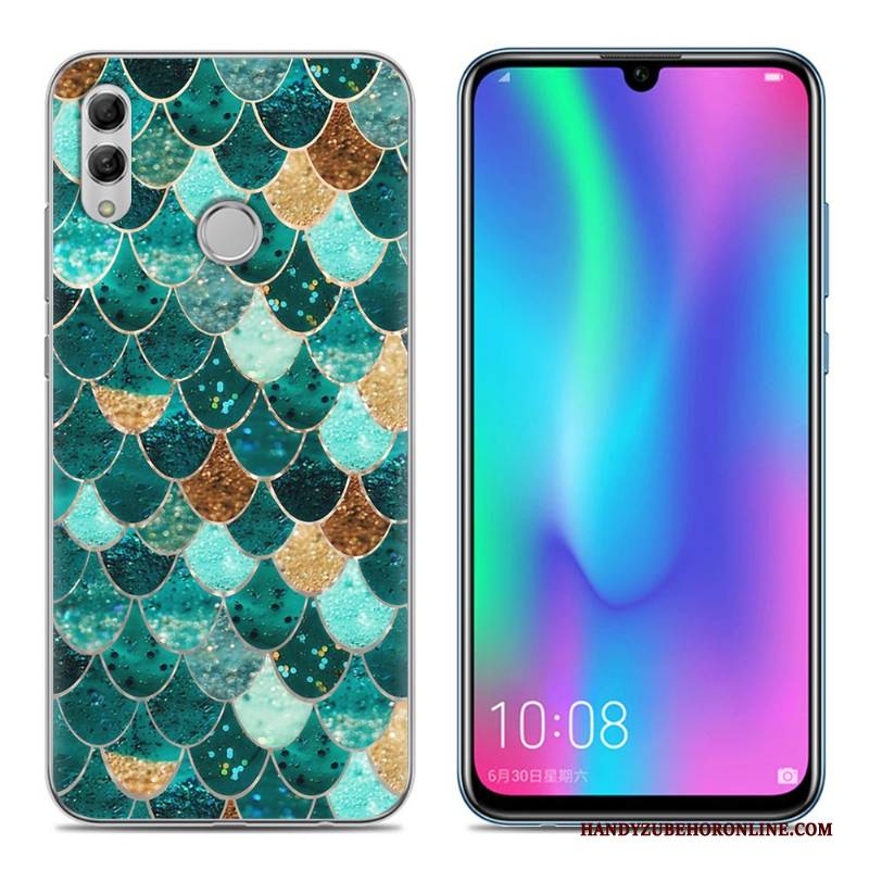 Hülle Huawei P Smart 2019 Weiche Handyhüllen Lila, Case Huawei P Smart 2019 Jugend