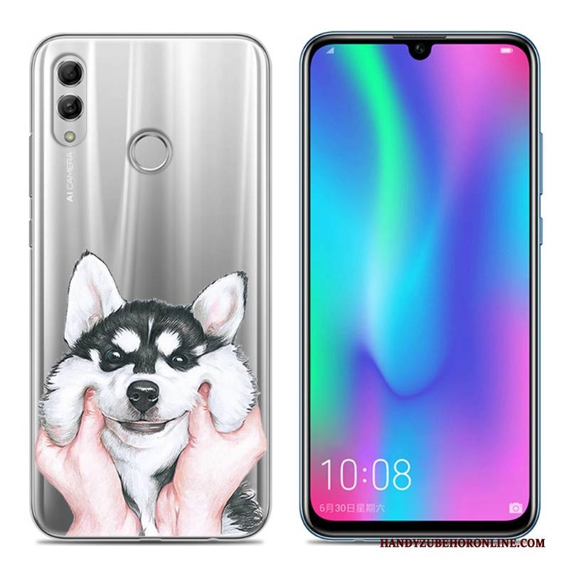 Hülle Huawei P Smart 2019 Weiche Handyhüllen Lila, Case Huawei P Smart 2019 Jugend