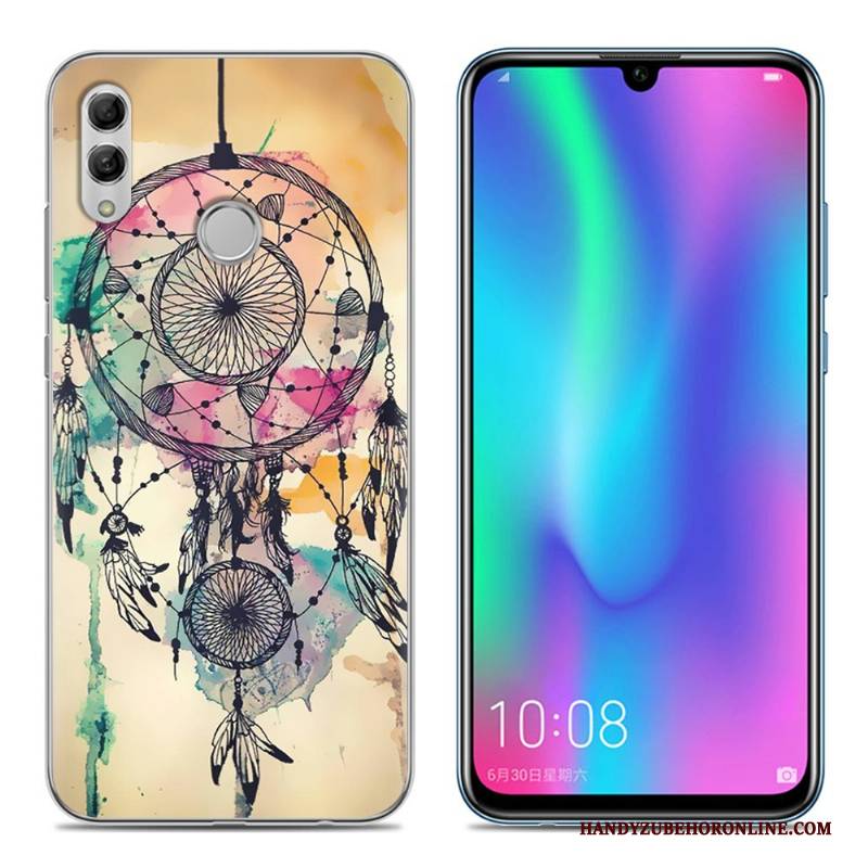 Hülle Huawei P Smart 2019 Weiche Handyhüllen Lila, Case Huawei P Smart 2019 Jugend