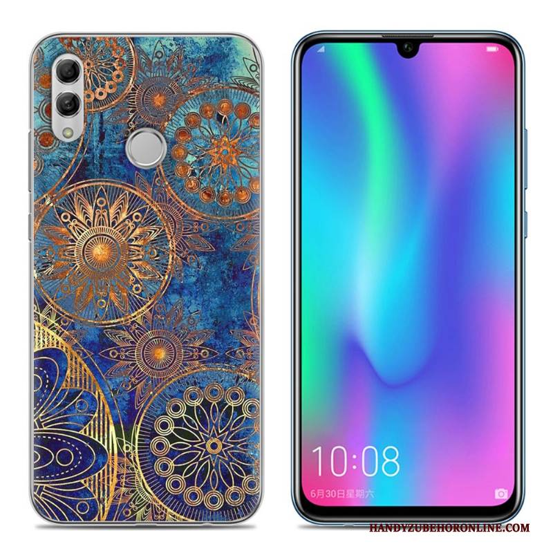 Hülle Huawei P Smart 2019 Weiche Handyhüllen Lila, Case Huawei P Smart 2019 Jugend