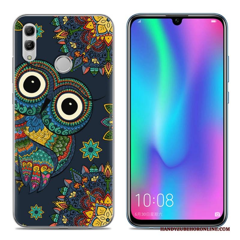 Hülle Huawei P Smart 2019 Weiche Handyhüllen Lila, Case Huawei P Smart 2019 Jugend