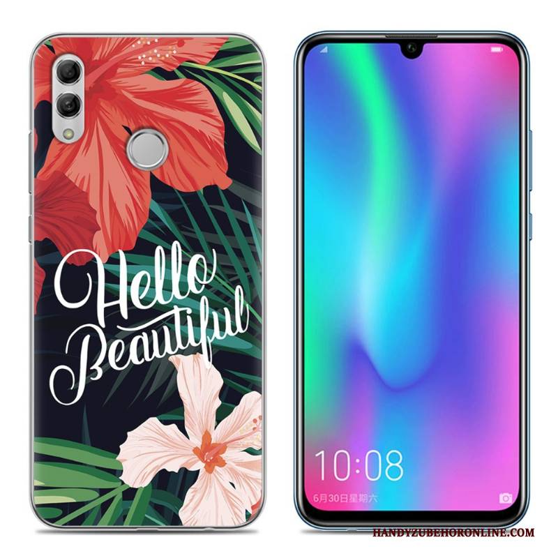 Hülle Huawei P Smart 2019 Weiche Handyhüllen Lila, Case Huawei P Smart 2019 Jugend