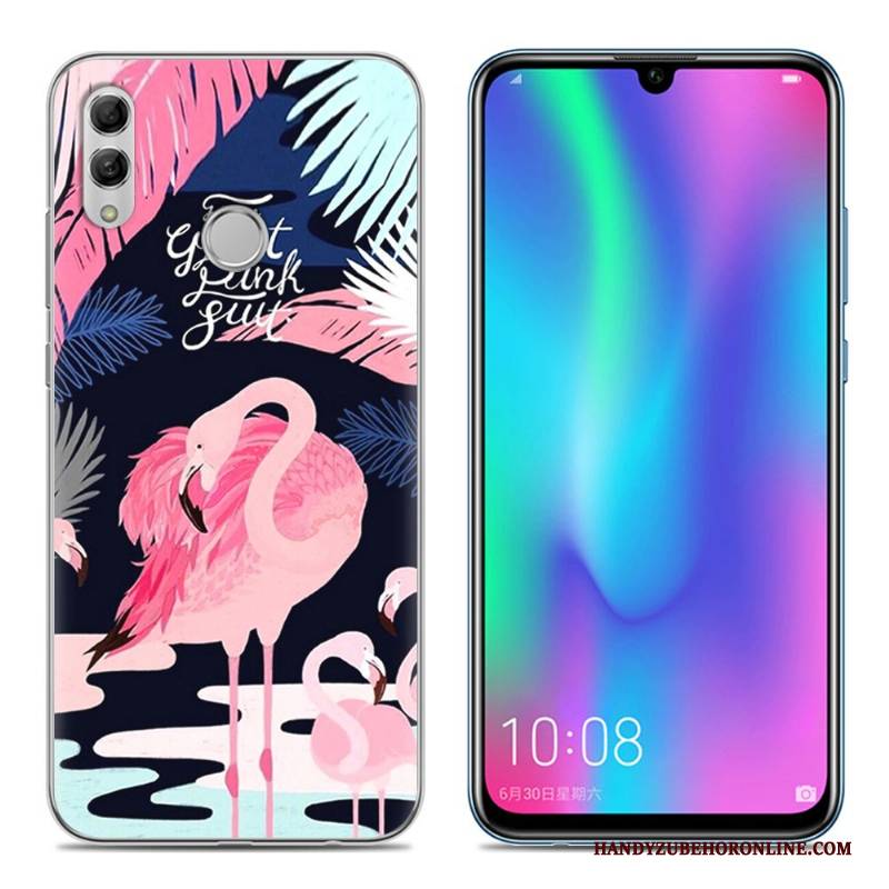 Hülle Huawei P Smart 2019 Weiche Handyhüllen Lila, Case Huawei P Smart 2019 Jugend