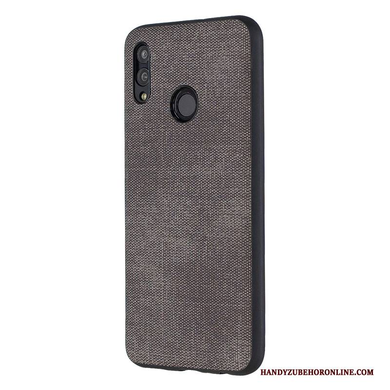 Hülle Huawei P Smart+ 2019 Weiche Jugend Handyhüllen, Case Huawei P Smart+ 2019 Schutz Denim Business