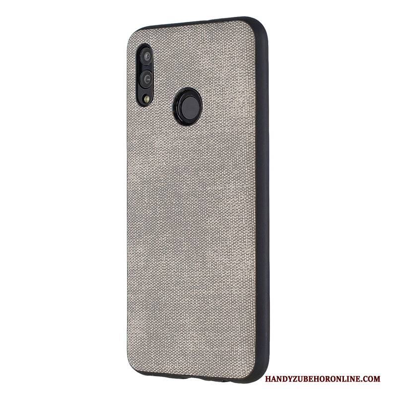 Hülle Huawei P Smart+ 2019 Weiche Jugend Handyhüllen, Case Huawei P Smart+ 2019 Schutz Denim Business