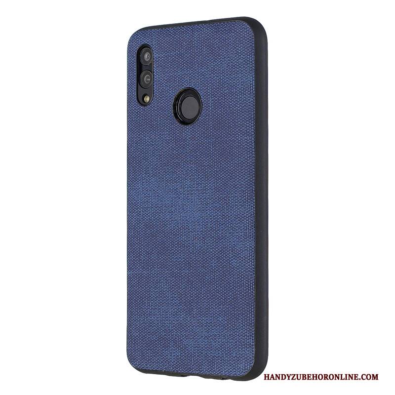 Hülle Huawei P Smart+ 2019 Weiche Jugend Handyhüllen, Case Huawei P Smart+ 2019 Schutz Denim Business