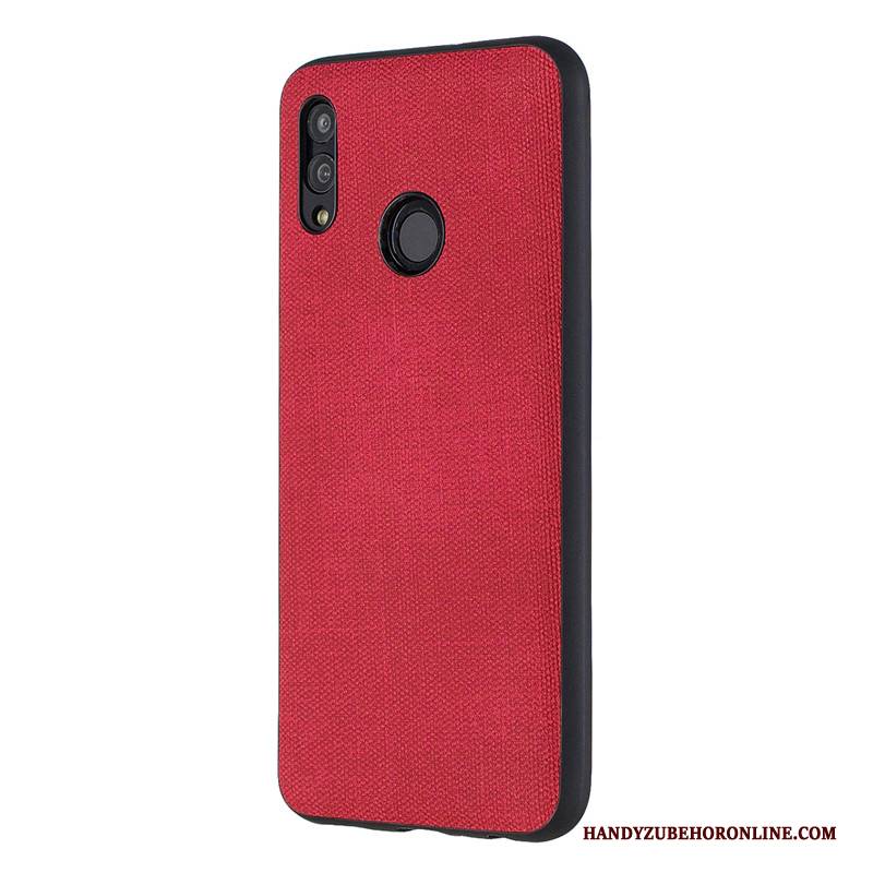 Hülle Huawei P Smart+ 2019 Weiche Jugend Handyhüllen, Case Huawei P Smart+ 2019 Schutz Denim Business