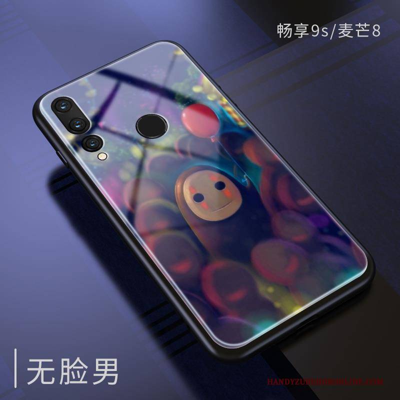 Hülle Huawei P Smart+ 2019 Weiche Nette Spiegel, Case Huawei P Smart+ 2019 Schutz Glas Neu