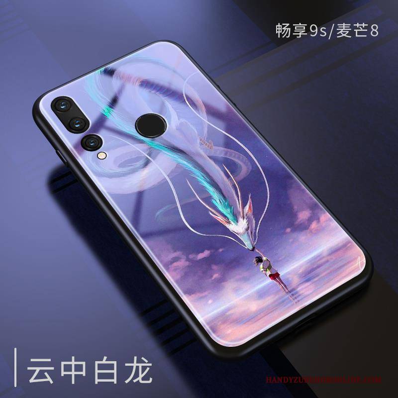 Hülle Huawei P Smart+ 2019 Weiche Nette Spiegel, Case Huawei P Smart+ 2019 Schutz Glas Neu