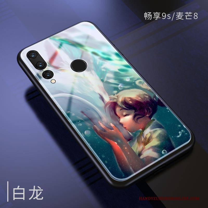 Hülle Huawei P Smart+ 2019 Weiche Nette Spiegel, Case Huawei P Smart+ 2019 Schutz Glas Neu