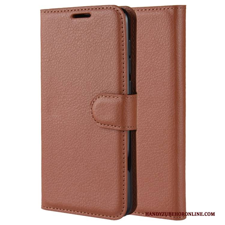 Hülle Huawei P Smart 2020 Lederhülle Rutschfest Grün, Case Huawei P Smart 2020 Folio Handyhüllen Nubuck