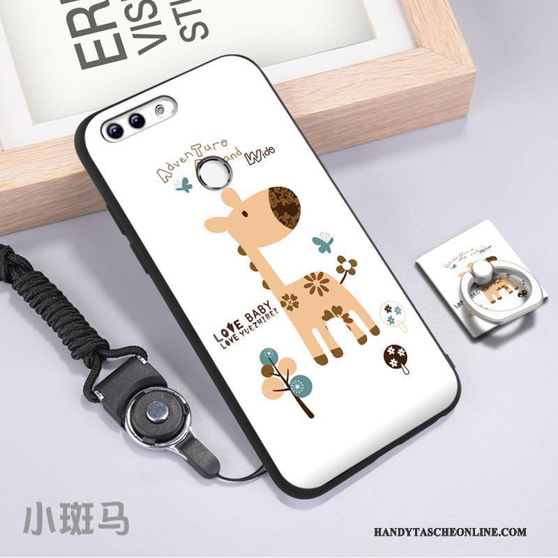 Hülle Huawei P Smart Kreativ Anti-sturz Liebhaber, Case Huawei P Smart Silikon Nubuck Handyhüllen