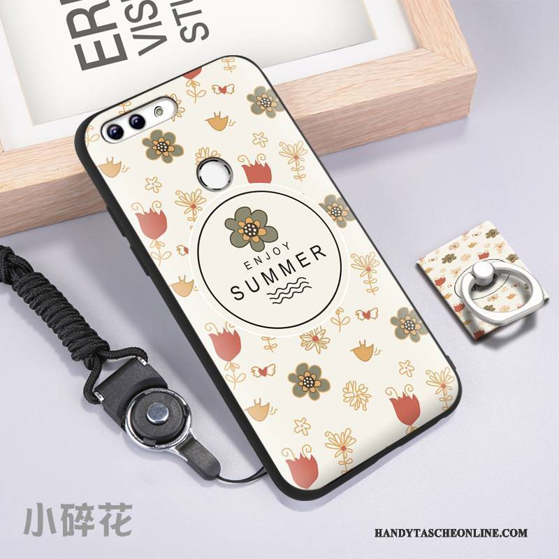 Hülle Huawei P Smart Kreativ Anti-sturz Liebhaber, Case Huawei P Smart Silikon Nubuck Handyhüllen