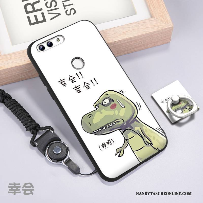 Hülle Huawei P Smart Kreativ Anti-sturz Liebhaber, Case Huawei P Smart Silikon Nubuck Handyhüllen