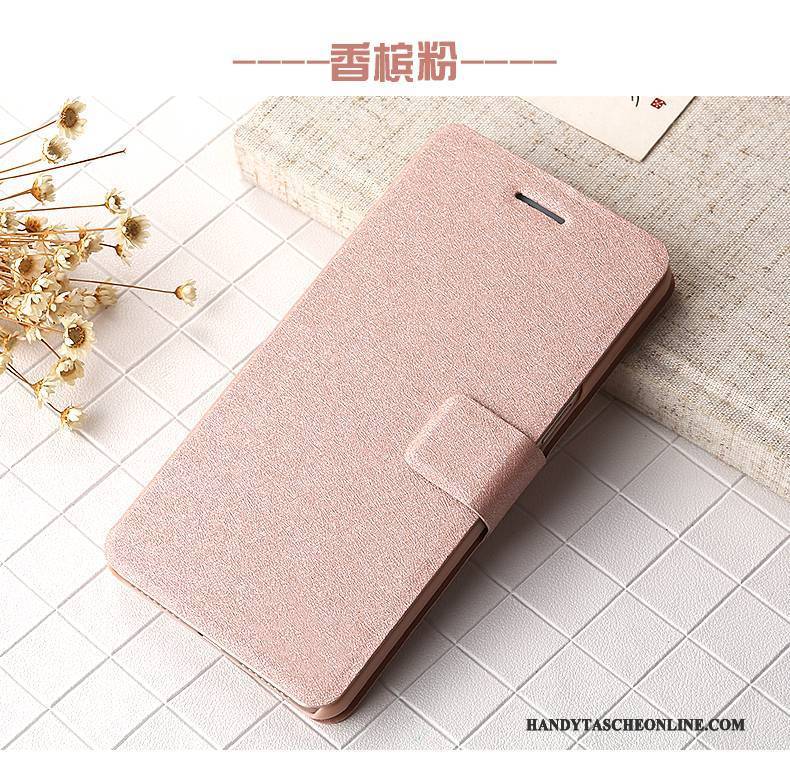 Hülle Huawei P Smart Kreativ Handyhüllen Rosa, Case Huawei P Smart Lederhülle