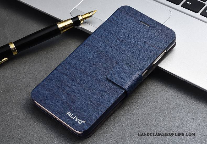 Hülle Huawei P Smart Lederhülle Grün Handyhüllen, Case Huawei P Smart Folio