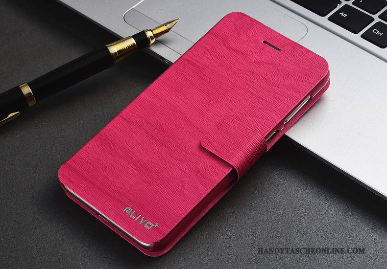 Hülle Huawei P Smart Lederhülle Grün Handyhüllen, Case Huawei P Smart Folio