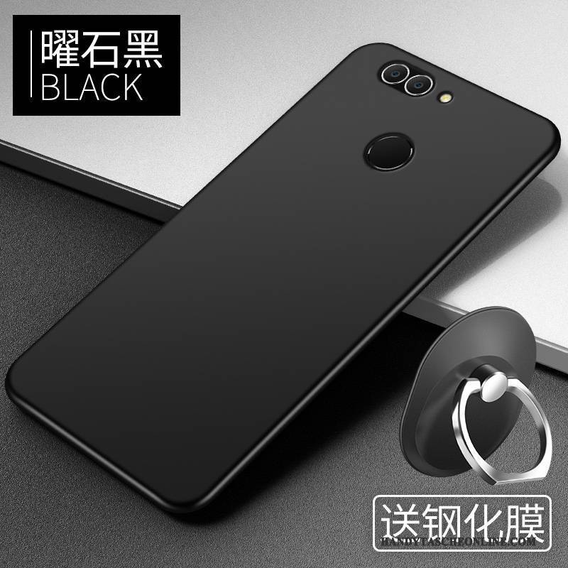 Hülle Huawei P Smart Silikon Anti-sturz Schwarz, Case Huawei P Smart Weiche Handyhüllen Trend