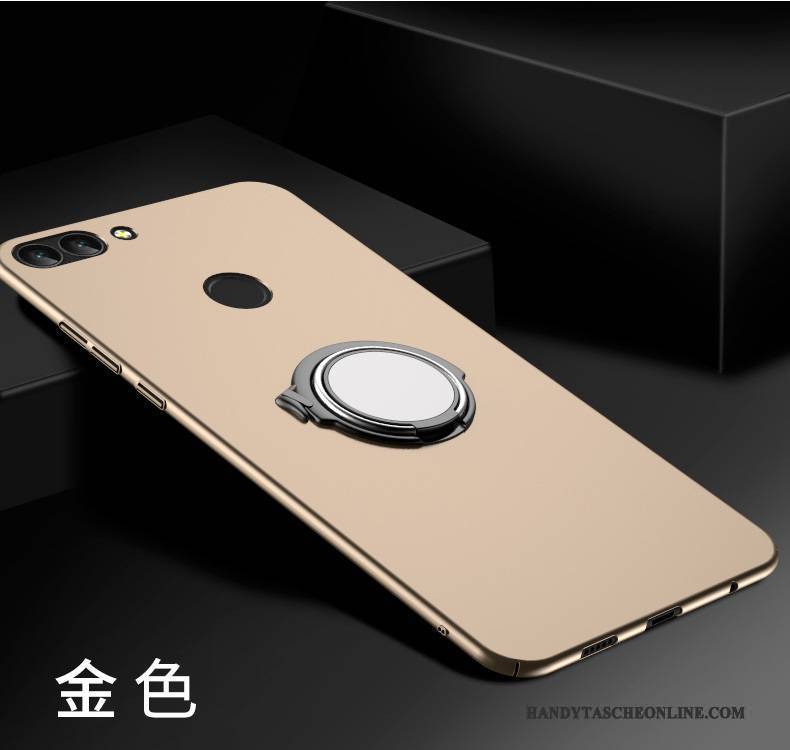 Hülle Huawei P Smart Silikon Schwer Gold, Case Huawei P Smart Schutz Anti-sturz Nubuck