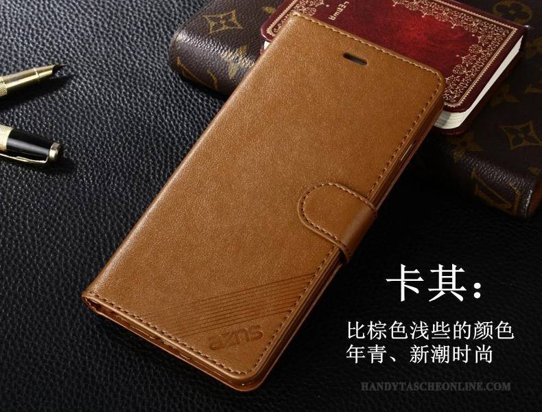 Hülle Huawei P Smart Taschen Anti-sturz Handyhüllen, Case Huawei P Smart Folio