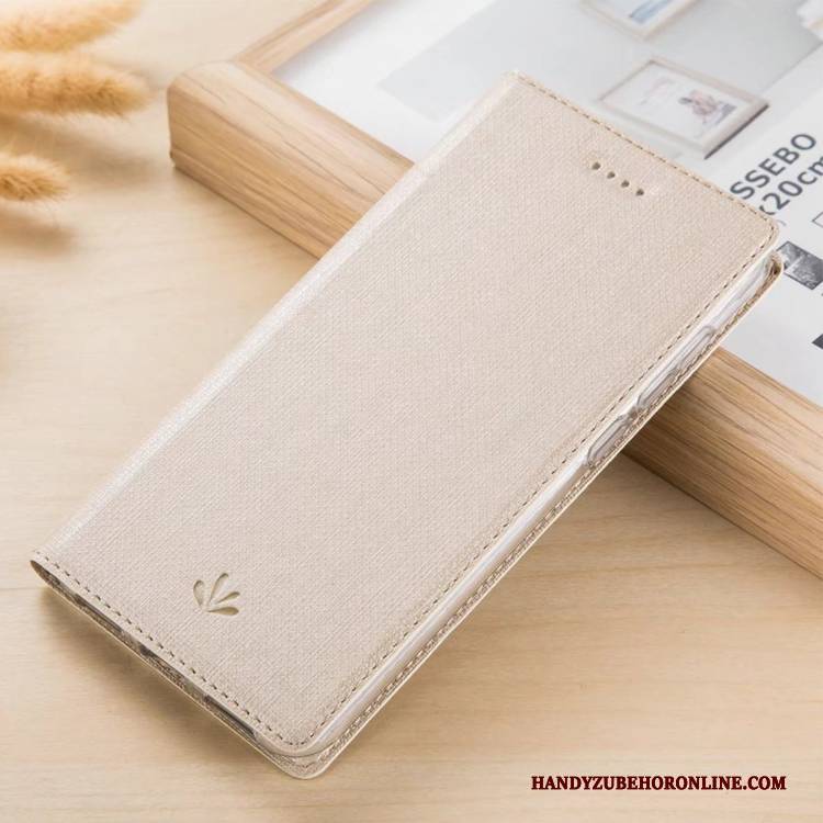 Hülle Huawei P Smart+ Taschen Handyhüllen Muster, Case Huawei P Smart+ Folio Stoff Rot