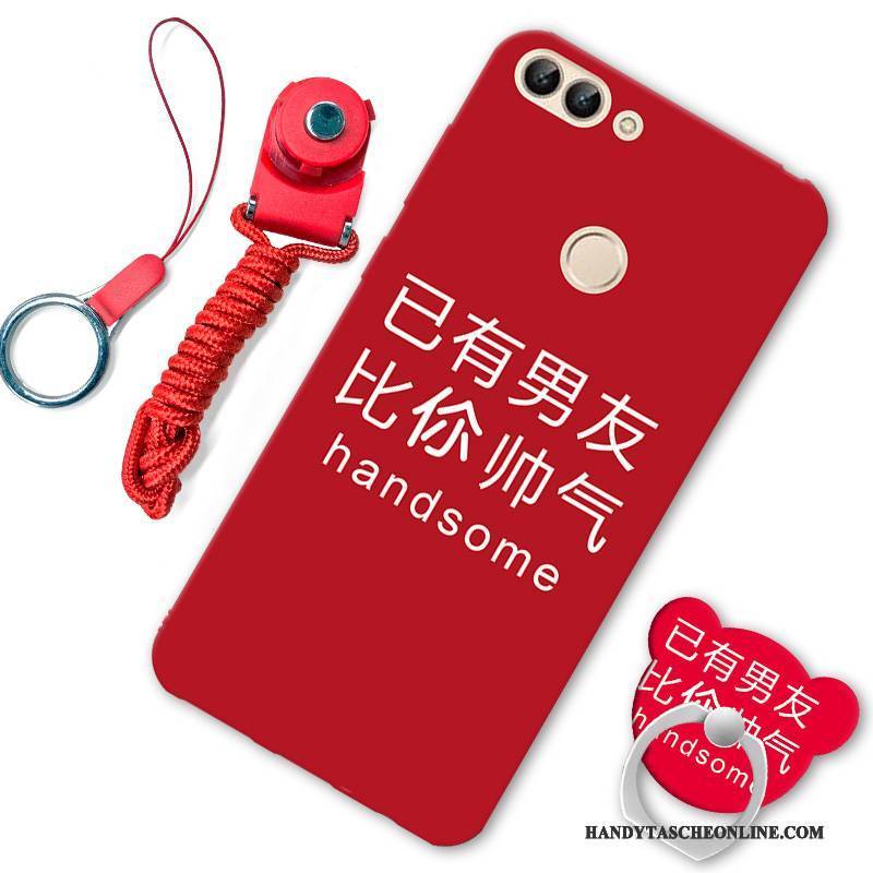 Hülle Huawei P Smart Taschen Trend Anti-sturz, Case Huawei P Smart Weiche Handyhüllen Schwarz