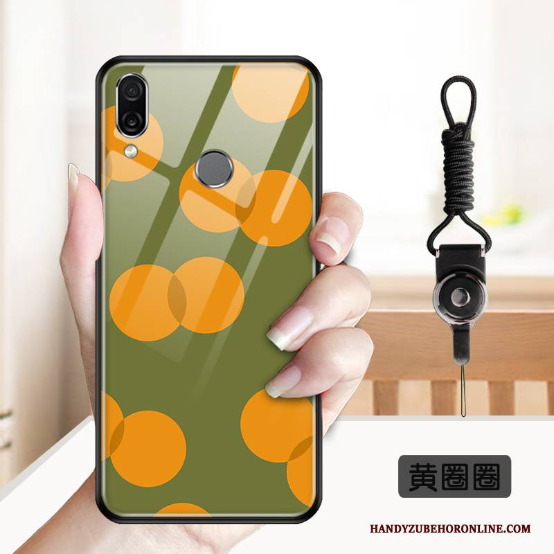 Hülle Huawei P Smart Z Karikatur Anti-sturz Spiegel, Case Huawei P Smart Z Weiche Glas Handyhüllen