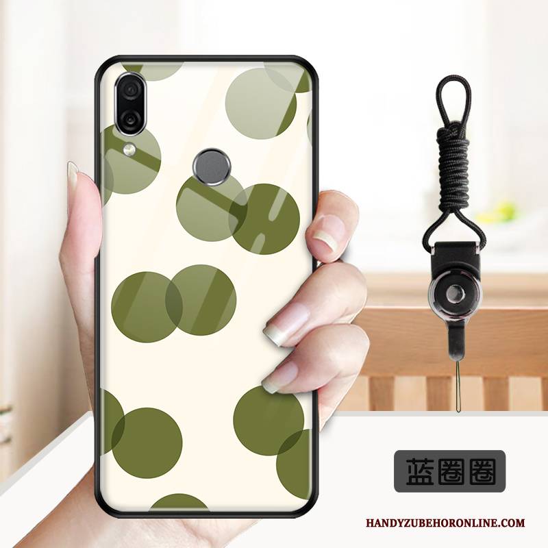 Hülle Huawei P Smart Z Karikatur Anti-sturz Spiegel, Case Huawei P Smart Z Weiche Glas Handyhüllen