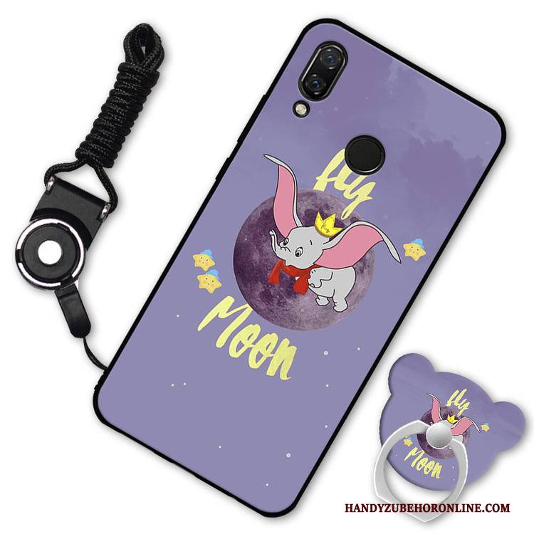 Hülle Huawei P Smart Z Karikatur Hängende Verzierungen Erfrischend, Case Huawei P Smart Z Halterung Tinte Einfach