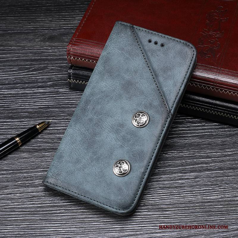 Hülle Huawei P Smart Z Schutz Anti-sturz Handyhüllen, Case Huawei P Smart Z Lederhülle