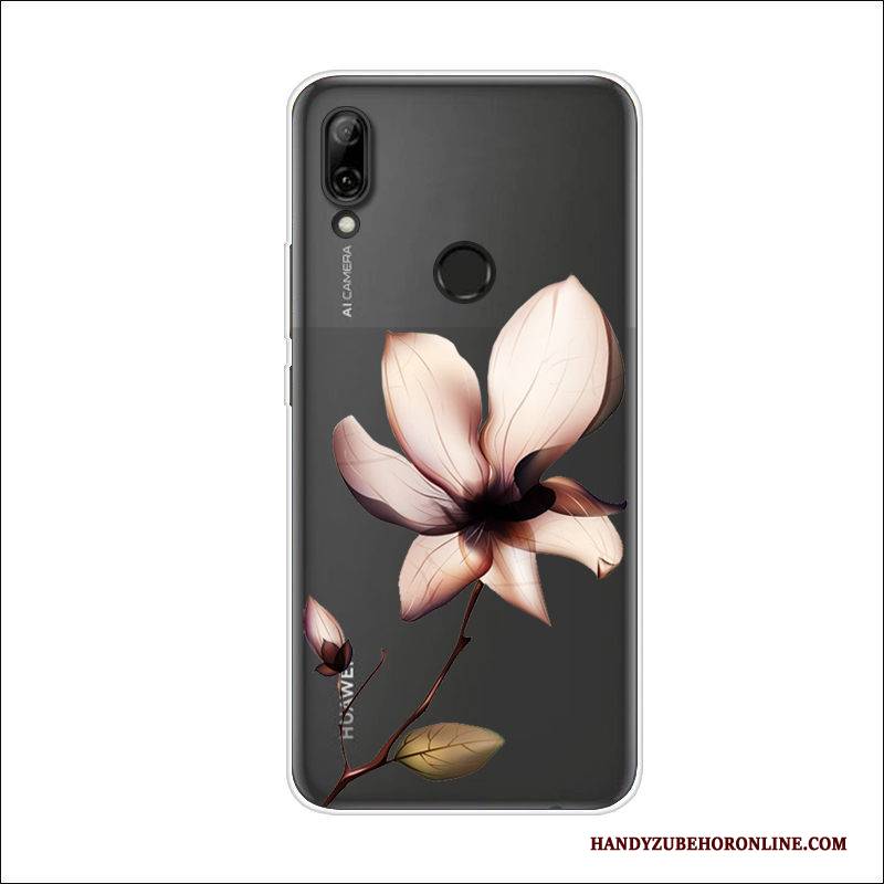 Hülle Huawei P Smart Z Taschen Anti-sturz Schmetterlingsblumen, Case Huawei P Smart Z Silikon Trend Handyhüllen