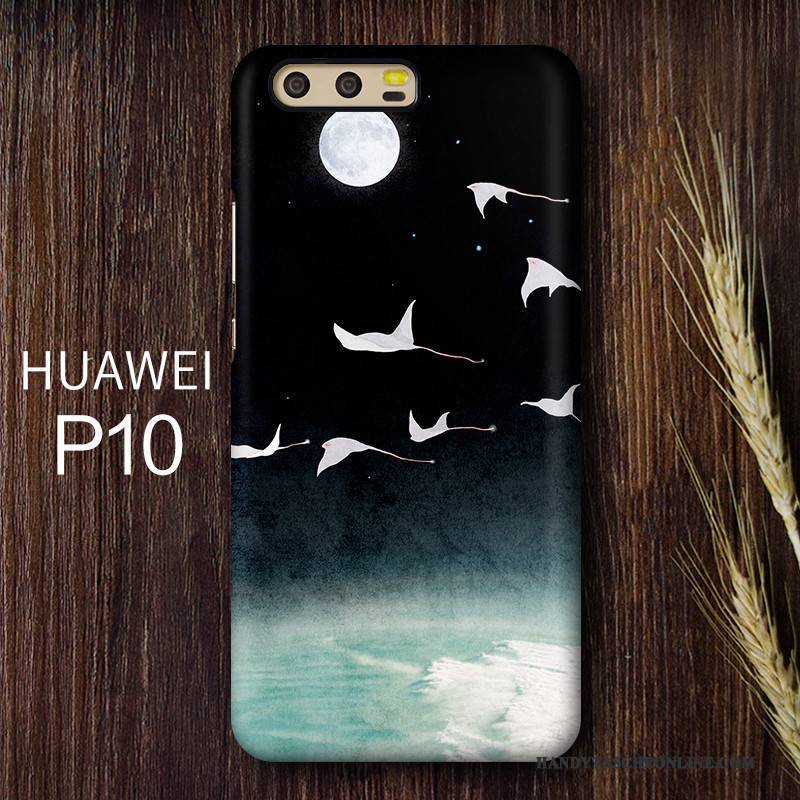 Hülle Huawei P10 Handyhüllen Schwer, Case Huawei P10 Persönlichkeit Kunst