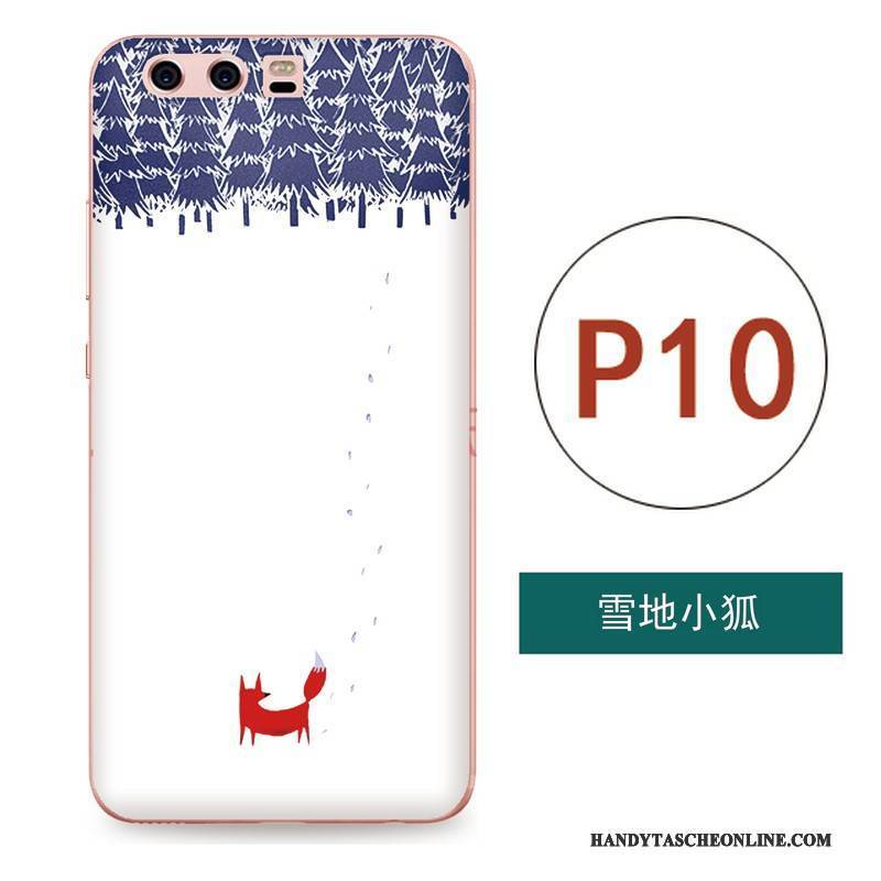 Hülle Huawei P10 Kreativ Handyhüllen Chinesische Art, Case Huawei P10 Weiche Kunst Hängende Verzierungen