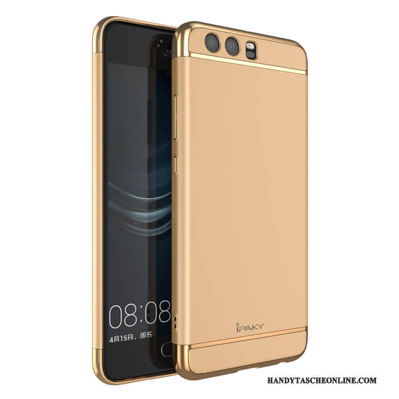 Hülle Huawei P10 Kreativ Nubuck Handyhüllen, Case Huawei P10 Schutz Schwer Rosa