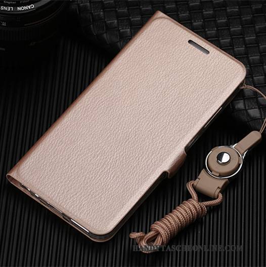 Hülle Huawei P10 Lederhülle Gelb Handyhüllen, Case Huawei P10 Schutz Nette