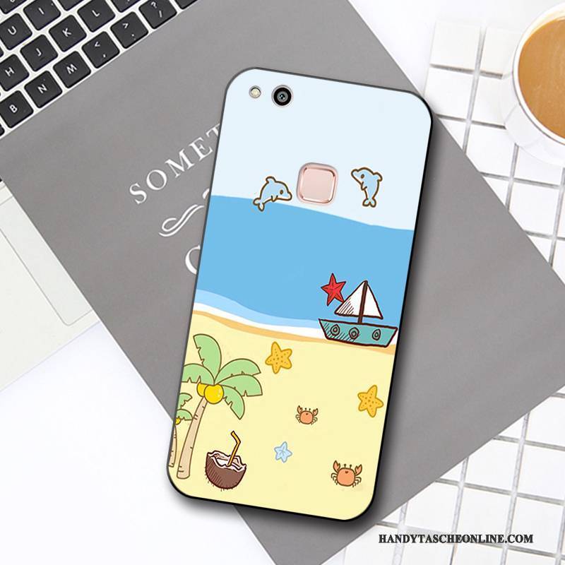 Hülle Huawei P10 Lite Karikatur Nette Anti-sturz, Case Huawei P10 Lite Weiche Jugend Mini